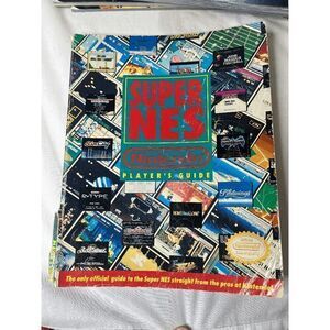 Super NES Official OEM Nintendo Strategy Players Guide Hintbook
